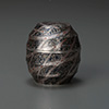 Mokume-gane Chaki(tea caddy)